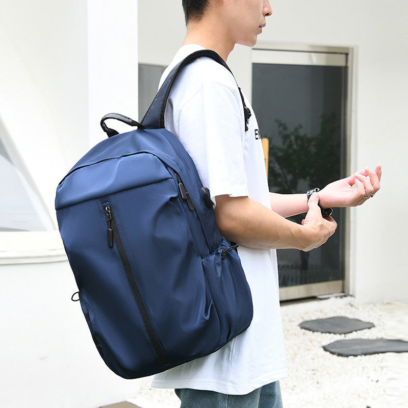 New simple and fashionable backpack men's large-capacity student bag outdoor leisure travel bag business commuter computer bag