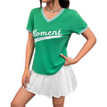 Pre-sale-92189# cross-border women's short-sleeved t-shirt women's letter printed loose trendy brand t-shirt