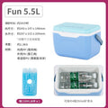 Wholesale 5.5l insulated box summer gift box ready-to-eat fresh sea cucumber packaging box gift box fresh insulated box refrigerator