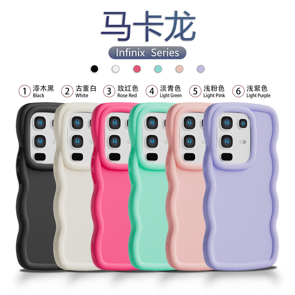 Suitable for transsion tpu wave edge diy material 5g mobile phone case infinix-note50-pro-4g mobile phone case