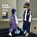 Boys' suit kids autumn sportswear  autumn new boys' early autumn clothes cool and handsome children's two-piece set