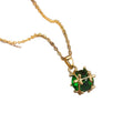 popular japanese and korean style copper inlaid zirconium hair ball necklace accessible luxury niche women's versatile temperament titanium steel clavicle chain jewelry