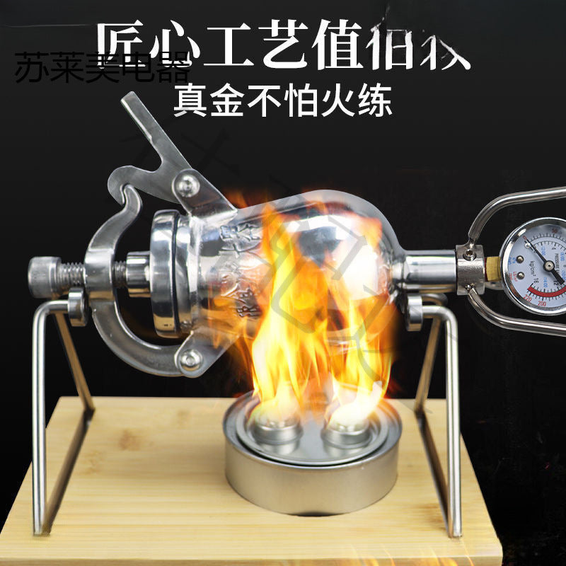 Automatic hand-cranked amplifier small mini overnight popcorn machine commercial for home machine popcorn for rich food