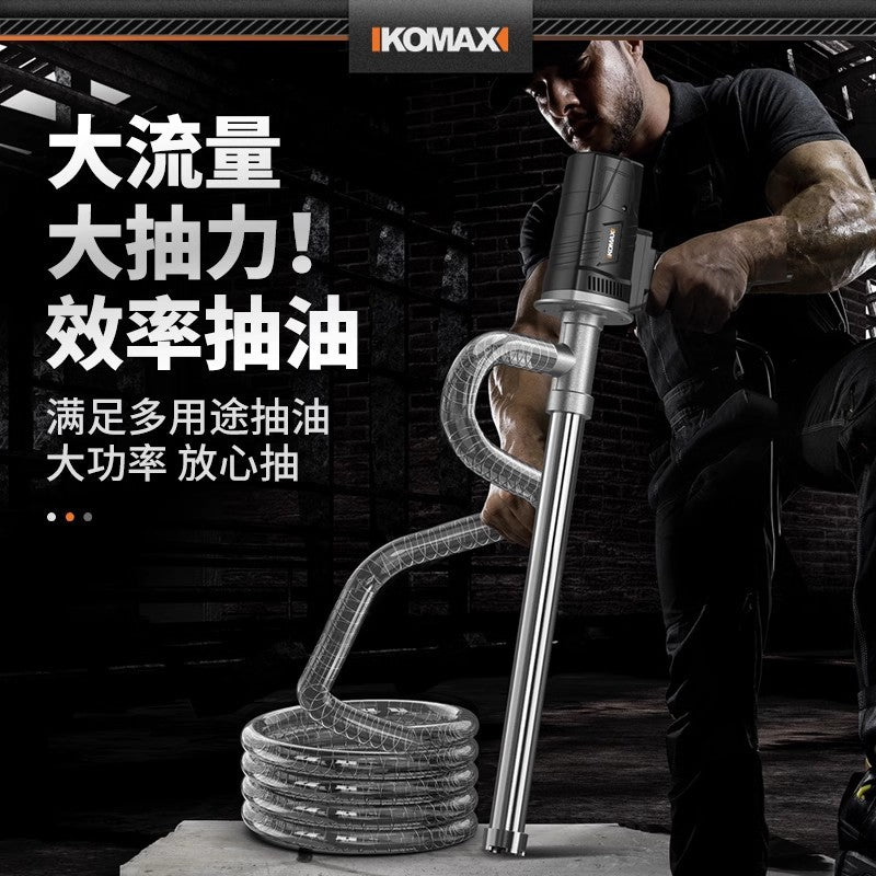 Neutral electric oil pump satchel high power 220v diesel pump oil drum pump oil pump refueling machine oil pumping handy gadget