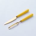 Yellow fruit knife