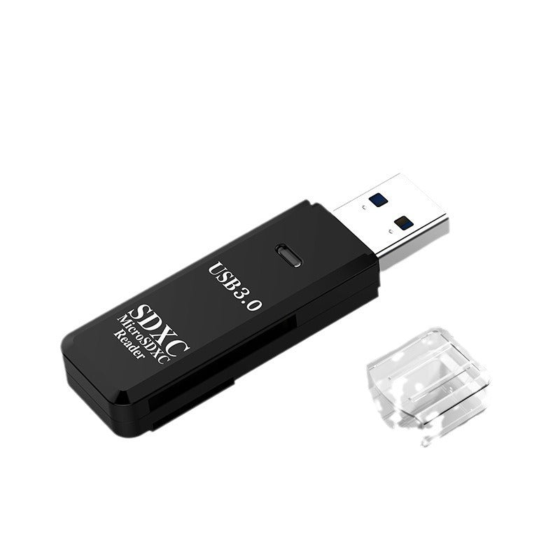 High-speed USB3.0 card reader SD card mobile phone computer camera car TF card Android multi-function OTG adapter