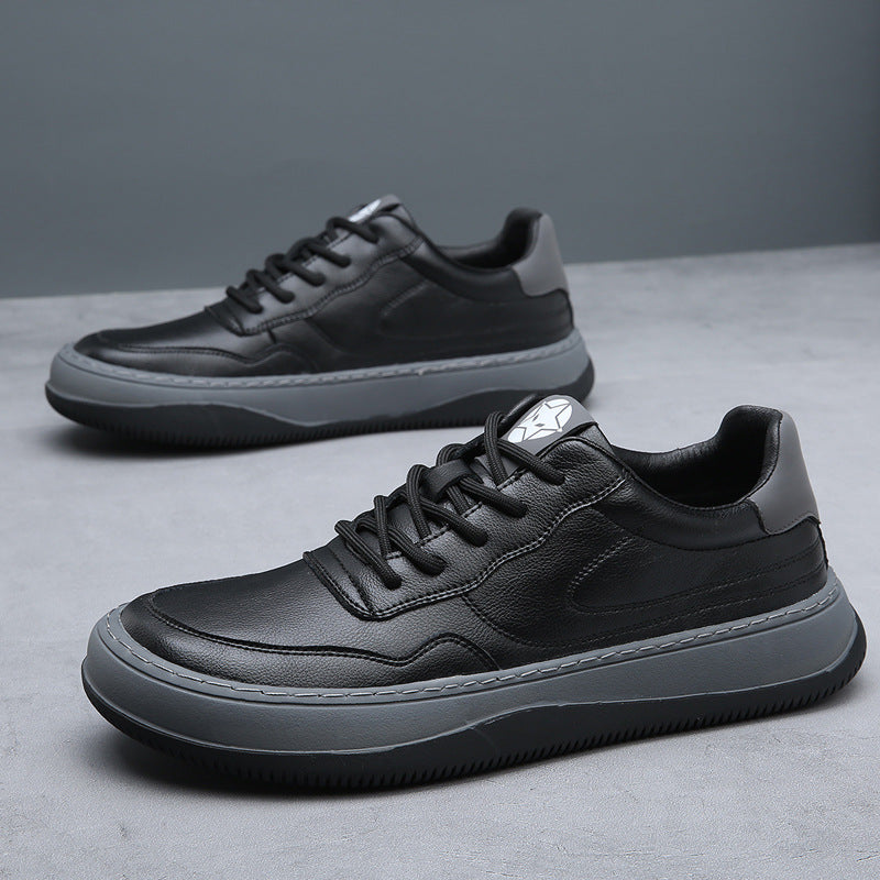 Men's 2026 versatile fashion trend anti-slip wear-resistant breathable lightweight soft sole soft upper loose fit athletic casual skate shoes