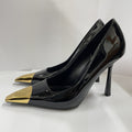 2026 spring european and american fashion stiletto pointed-toe pumps with microfiber lining, metal embellishments, and breathable summer ultra-high heels for women