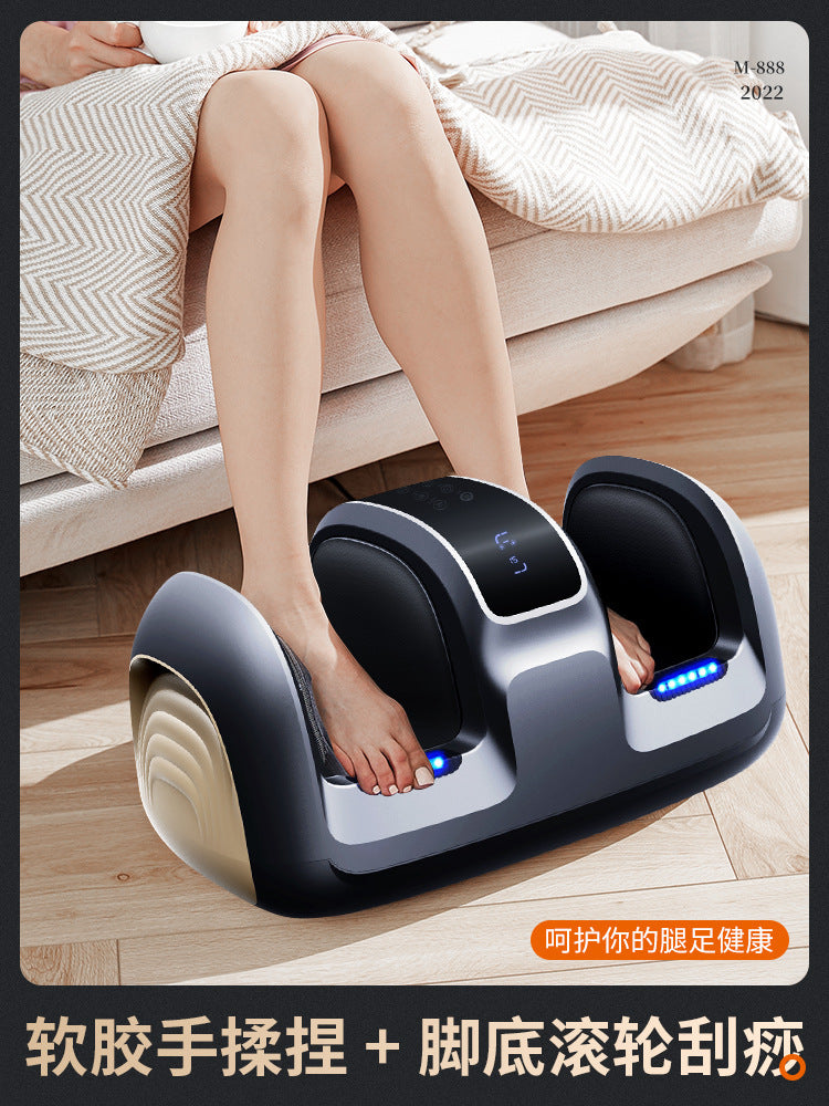 Foot massage machine, calf and foot bottom massage, leg massager, calf muscle meridian dredging instrument, leg slimming handy gadget