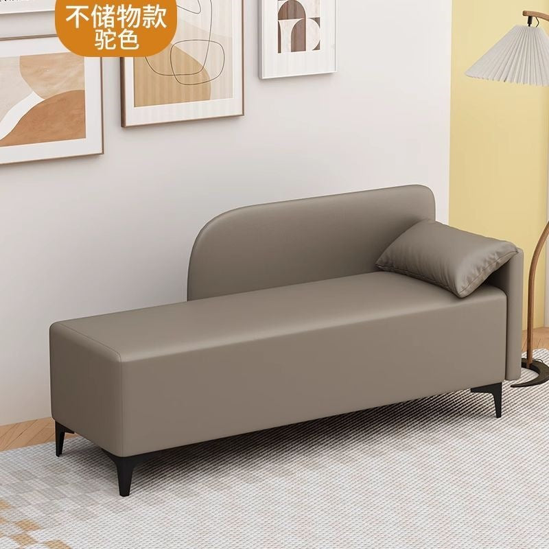 Imperial concubine bench - multi-functional storage ottoman for home use - adult seating - rectangular sofa bench for bedroom
