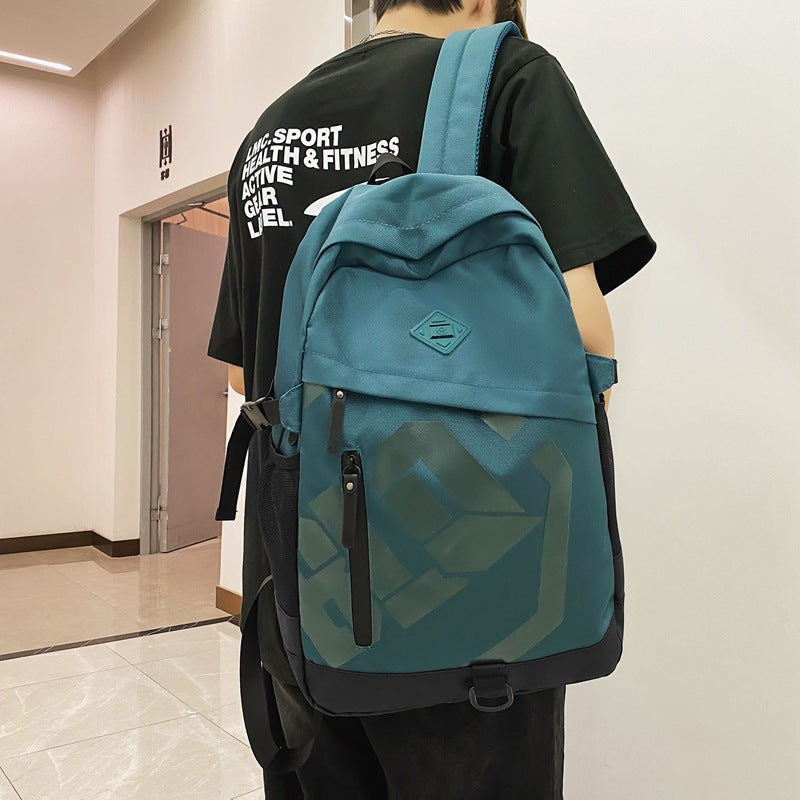 Schoolbag for boys, junior high school students, multifunctional casual backpack, original easiest for matchtrendy cool middle school student backpack