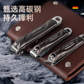 High-quality 20-piece carbon steel anti-splash nail clipper set - angled tip nail clippers for home grooming