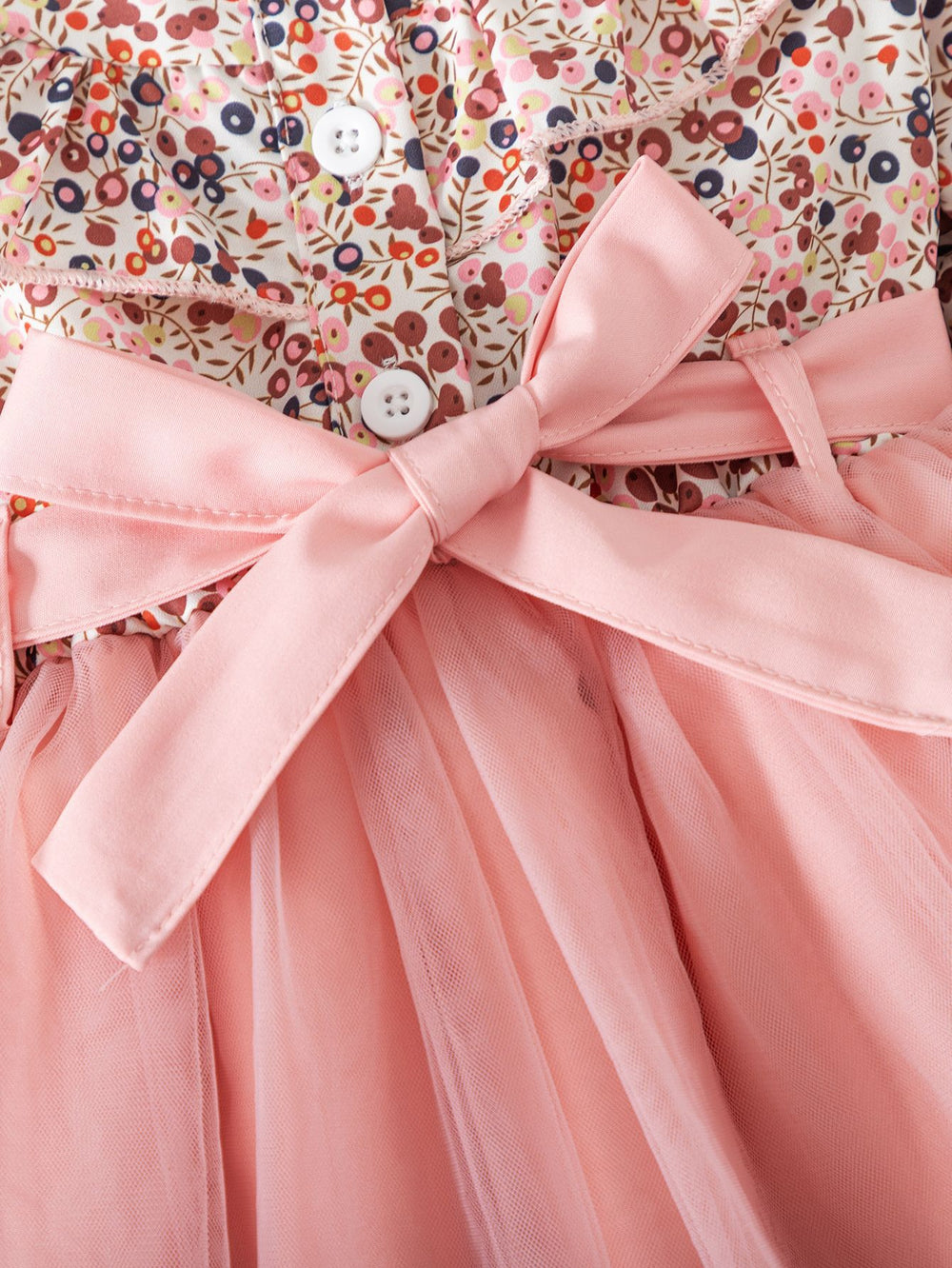 autumn new arrivals: european & american style girls' floral ruffle dress - tulle princess dress