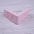 Right angle model-cabinet door lock [pink] 2 pieces