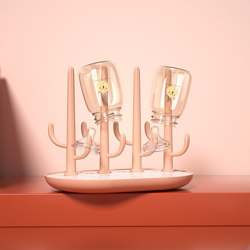 Baby bottle drying rack - multifunctional, detachable, and portable for baby bottles, pacifiers, and utensils