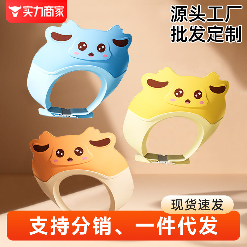 Baby shampoo cap - waterproof, ear-protecting hair washing solution for kids - shampoo shield & bath visor