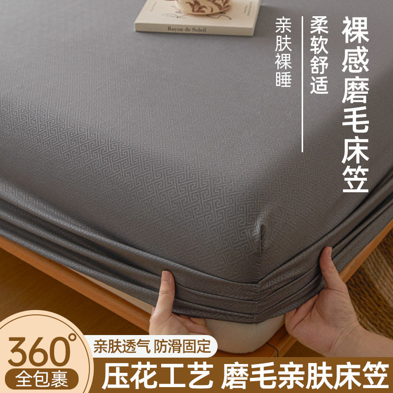 Amazon foreign trade domestic sales cross-border e-commerce amazon aliexpress single fitted sheet three-piece set european and american size fitted sheet
