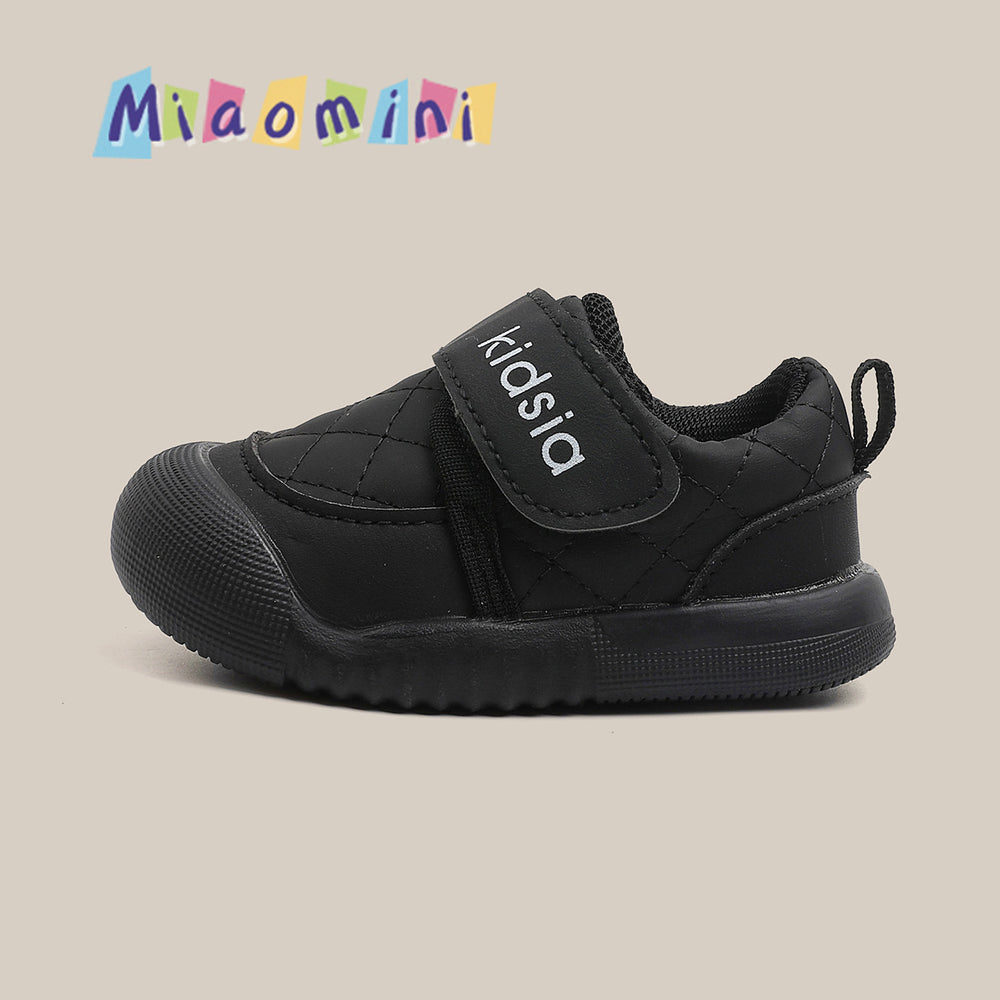 Baby boys' first walker shoes, 0-1-3 years old, girls' casual shoes, new spring/autumn infant shoes, soft sole non-slip white sneakers