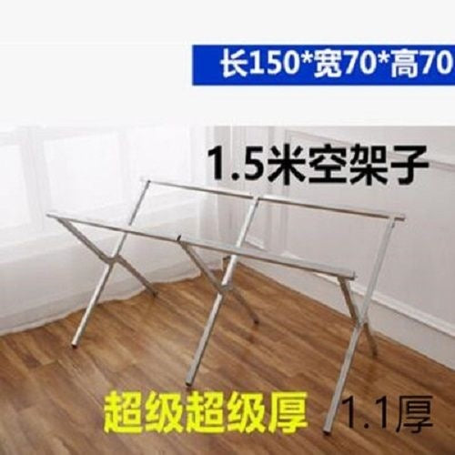 Setting up a stall, folding stall, foldable stall, shelf, shelf, folding stall, shelf, night market, bamboo mat, shelf, thickeneding