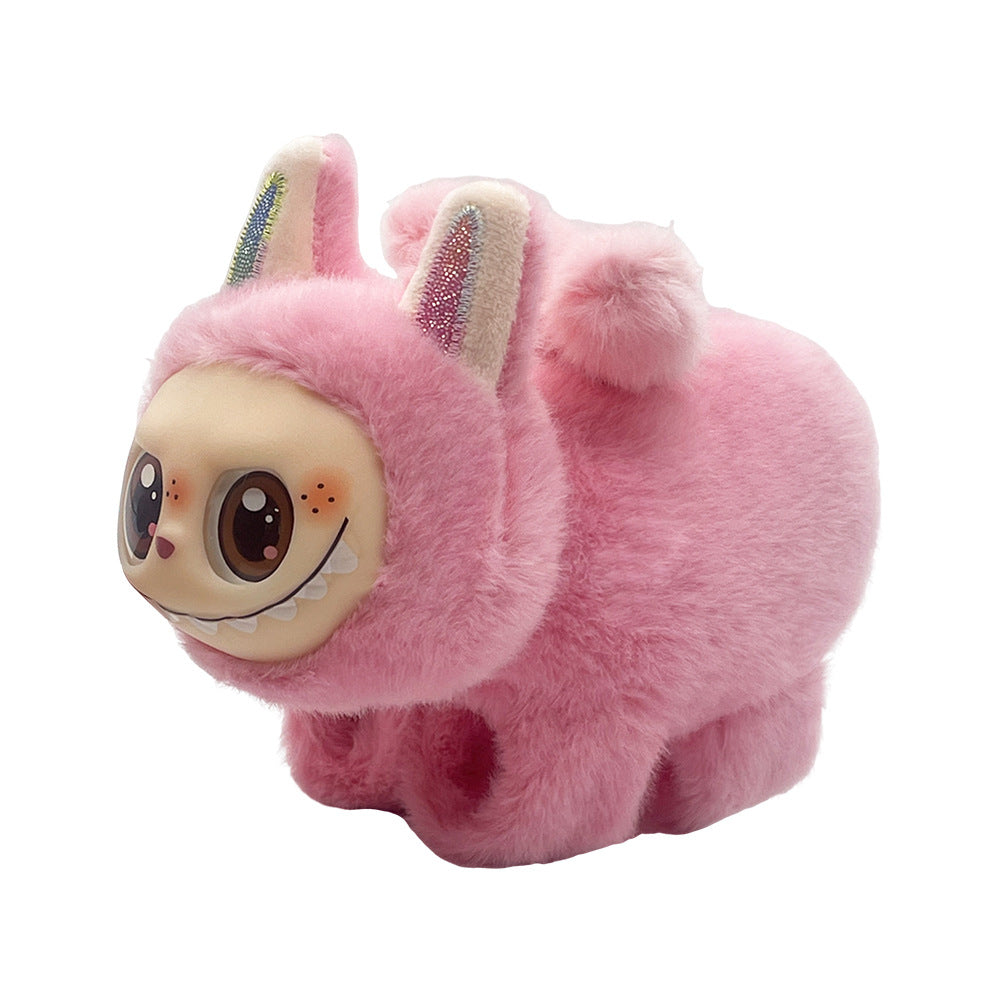 Capybara paw paw circle labubu doll bracelet doll boys and girls stuffed toy kids wrist paw paw circle