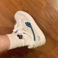Women's casual sneakers - 2026 autumn new collection - chunky platform white sneakers - ulzzang style - trendy ins casual shoes for women