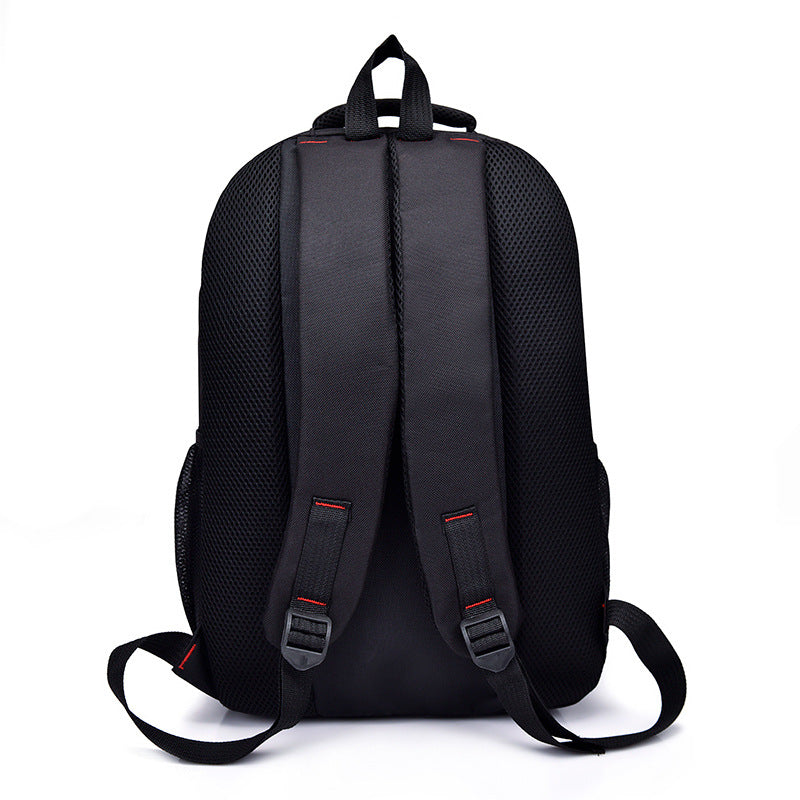 Reflective strip high-quality schoolbag custom logo college student backpack large capacity business leisure computer bag 16 inches