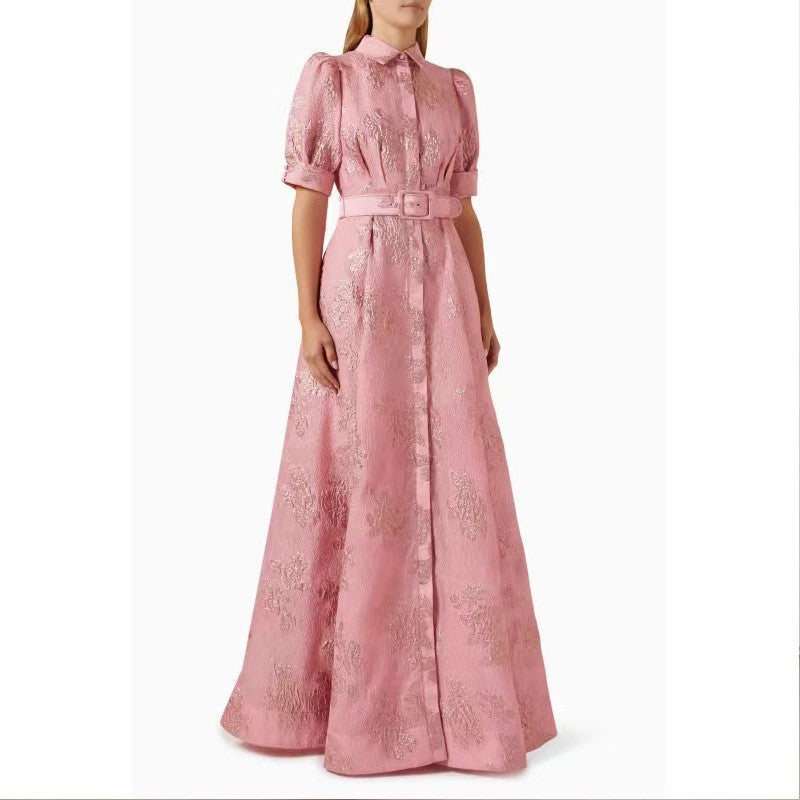 fashion french elegancedress summer style independent station new product retroelegantfashionsilm long skirt