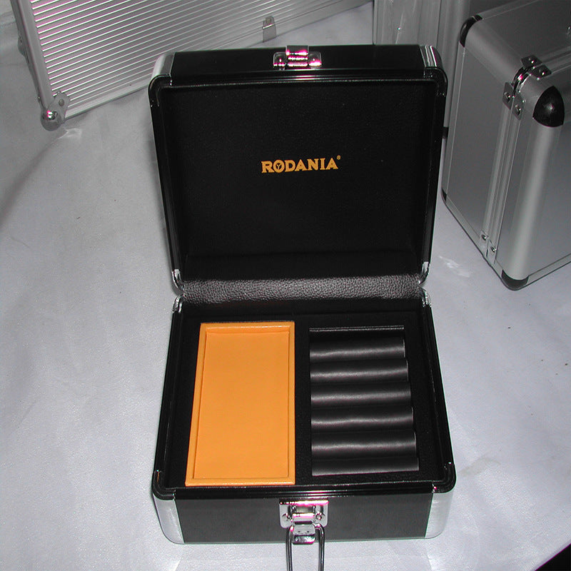 Multifunctional aluminum alloy suitcase Instrument packaging Portable hardware toolbox Shockproof with lock Storage box Wholesale