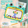 children's crab magnetic pen drawing board baby infant early education magnetic puzzle drawing board toddler magnetic suction
