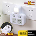 Two-pin socket 2-hole plug two-head plug strip two-phase for home with usb power strip japan taiwan drag power strip
