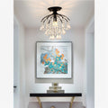 Modern minimalist creative hallway entryway ceiling light, light luxury crystal italian style popular corridor balcony walk-in closet lighting fixture