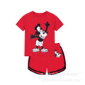 cute mickey mouse fashion outerwear casual wear 2-piece set
