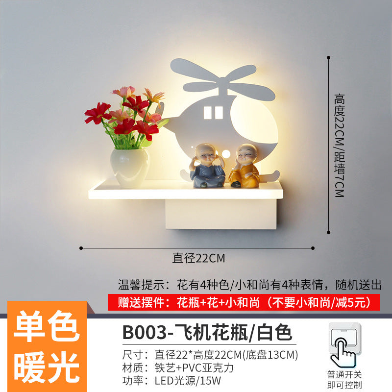 The whole network low-cost led corridor aisle entrance light new Nordic stairs balcony bedroom bedside background wall wall lamp