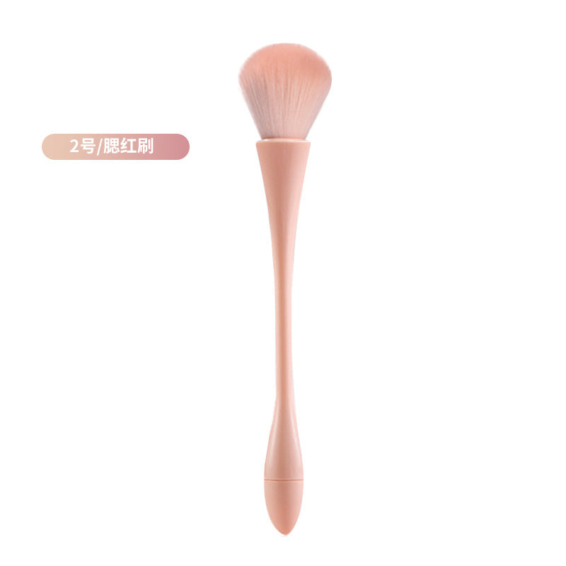 Large small waist makeup brush fluffy bristles single dust brush long pole loose powder brush setting blush brush makeup brush