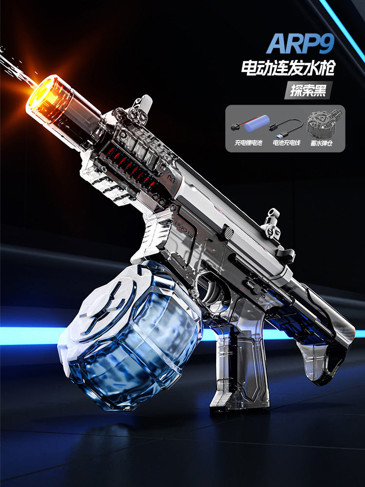 new arrival victor electric burst water gun automatic water absorption manual automatic linkage reloading large capacity water gun