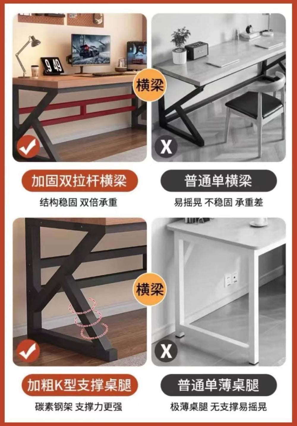 Bookshelf all-in-one table with perforated board study table bedroom simple office desk student for home solid wood desktop computer desk