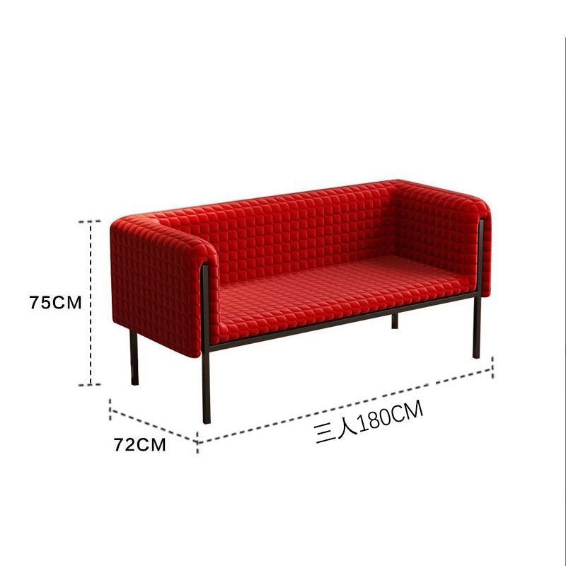 French casual space single fabric casual chair accessible luxury living room designer single chair sofa square bedroom normcore