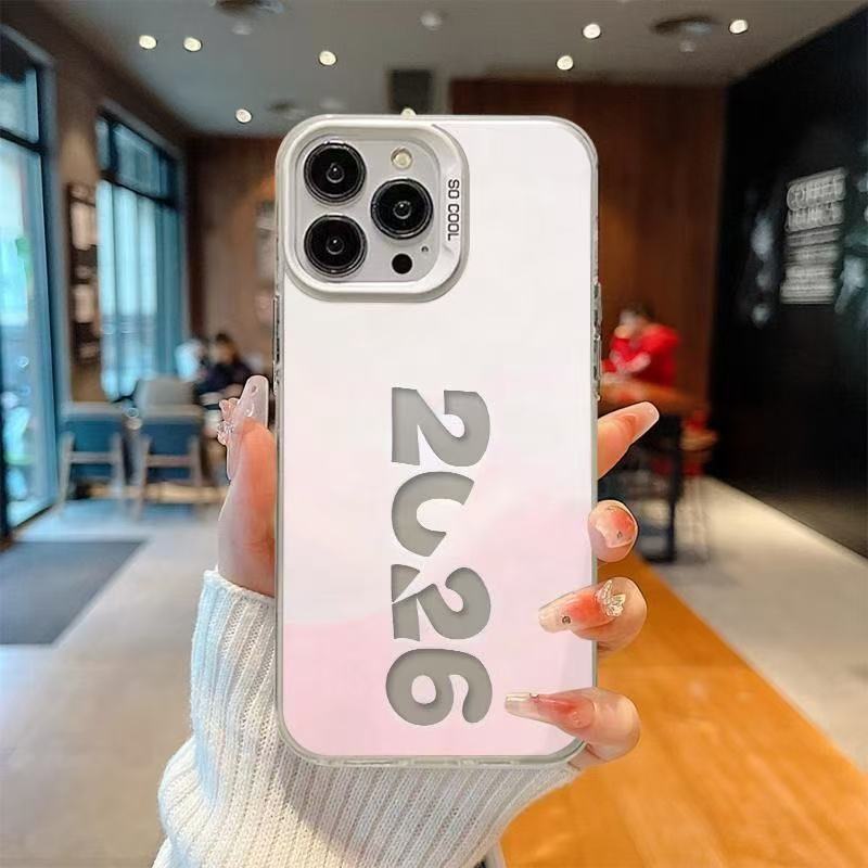 "instagram-worthy  new year iphone 17 case, iphone 16 pro max creative anti-drop protective cover"