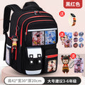 Large black and red + free pendant + watch + card holder + 9-piece set