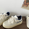 Thick soleeasiest for matchwhite shoes women 2026spring & fallnew arrivalstudent breathableniche styleretrocasual sneakerstrendy