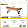 Bbq grill for homebbq grill outdoor light smoke charcoal grill portable foldable barbecue grill rack bbq