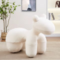 White lambswool fabric