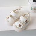 Summer baby sandals 1-2-3 years old soft sole non-abrasive first walker shoes boys casual shoes girls chanel-style children's shoes