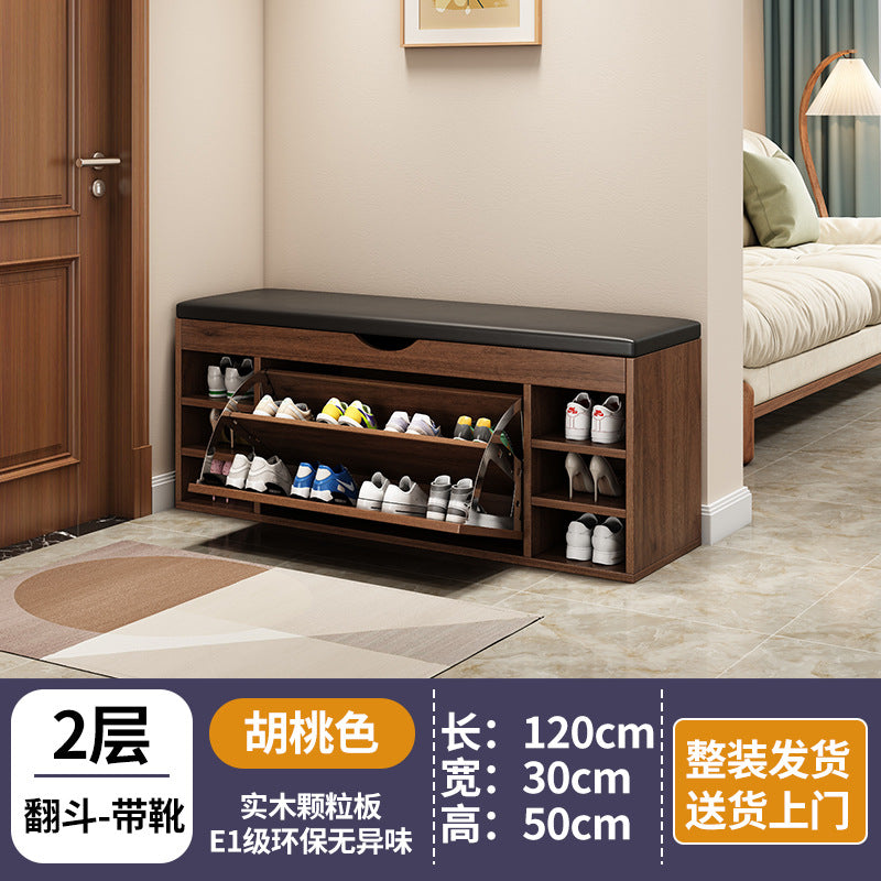 new arrival: bestselling flip-top shoe cabinet - home entryway shoe bench, shoe rack, and stool combo - all-in-one seating & space-saving storage