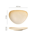 10.9inch plate-kiln turns warm white