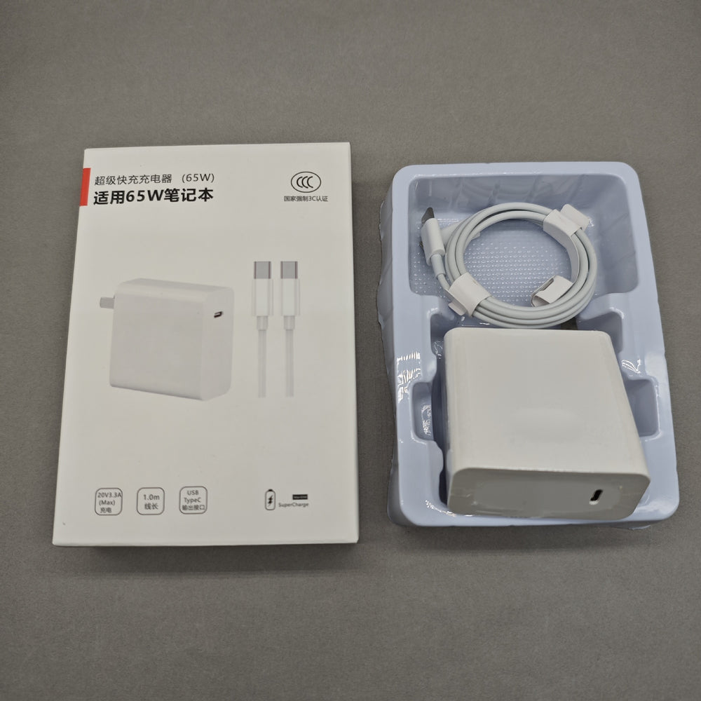 Pd90w gan charger compatible with huawei 65w laptop super fast charging adapter set