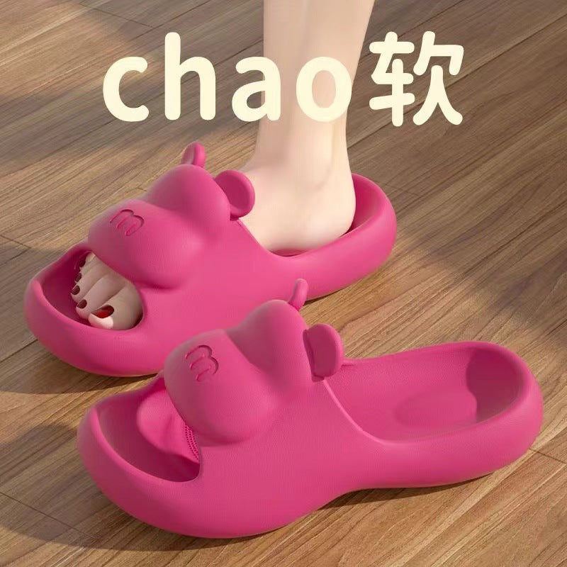 Eva slippers women's summer outwear new arrival women's indoor home internet celebrity hot cartoon cute welfare sandals women