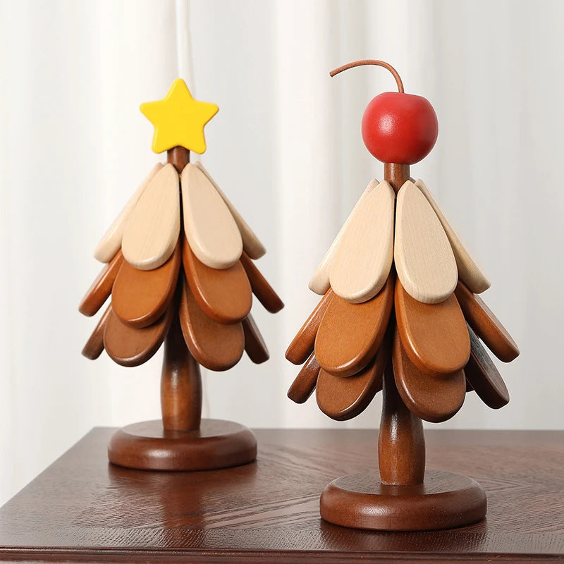 Creative and cute insulated coaster - single tree design - table decoration - creative home use - anti-scald, high temperature resistant, foldable pot holder