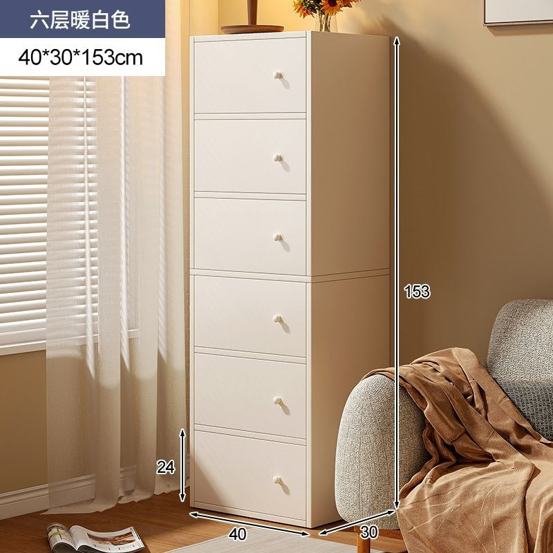 Chest of drawers storage cabinet bedroom storage cabinet narrow vertical cabinet plant drawer cabinet living room wall floor-standing bed end cabinet