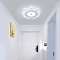 Minimalist ultra-thin aisle corridor light, entryway downlight, led human body induction balcony ceiling light, stairwell light